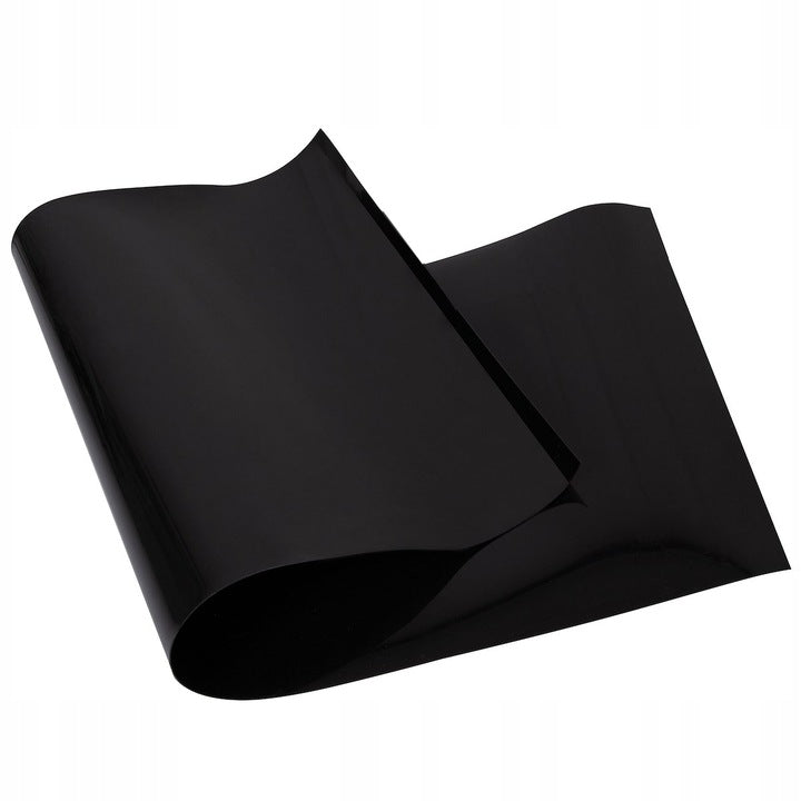 Protectie parchet pentru scaun de birou, polipropilena, 120x90cm, negru