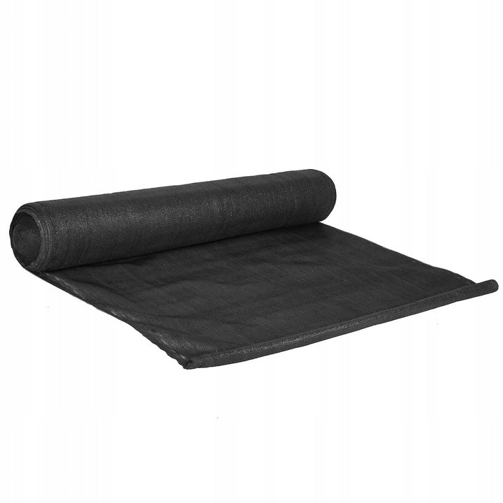 Plasa umbrire si intimitate pentru gard, 1.5m latime, 25m lungime, 140g densitate, gri