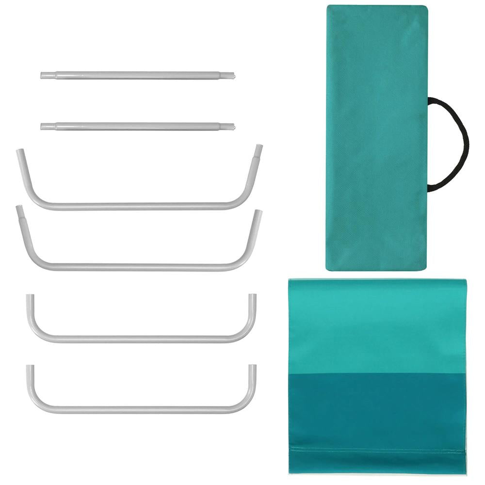 Scaun de plaja Sersimo GC025, pliabil, 90kg, 52x88cm, verde
