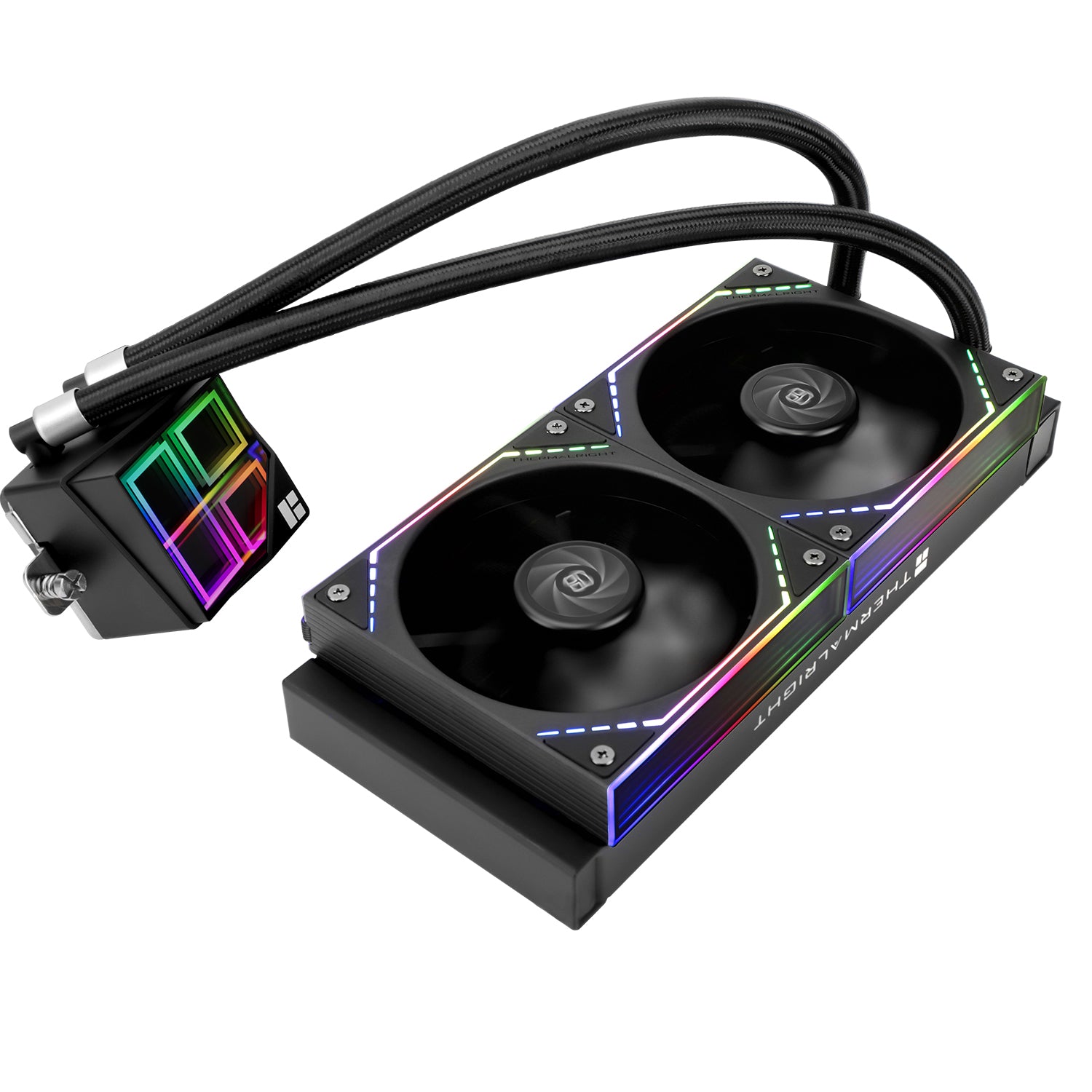 COOLER Thermalright "Frozen Infinity 240", skt. Intel si AMD, racire cu lichid, 2 x 120mm, 2000 RPM, ARGB adresabil, negru "Frozen Infinity 240 Black"