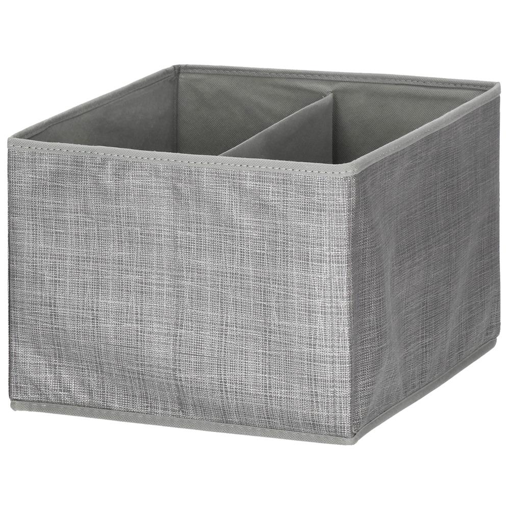 Organizator dulap tip lada cu 3 sertare, Sersimo, gri