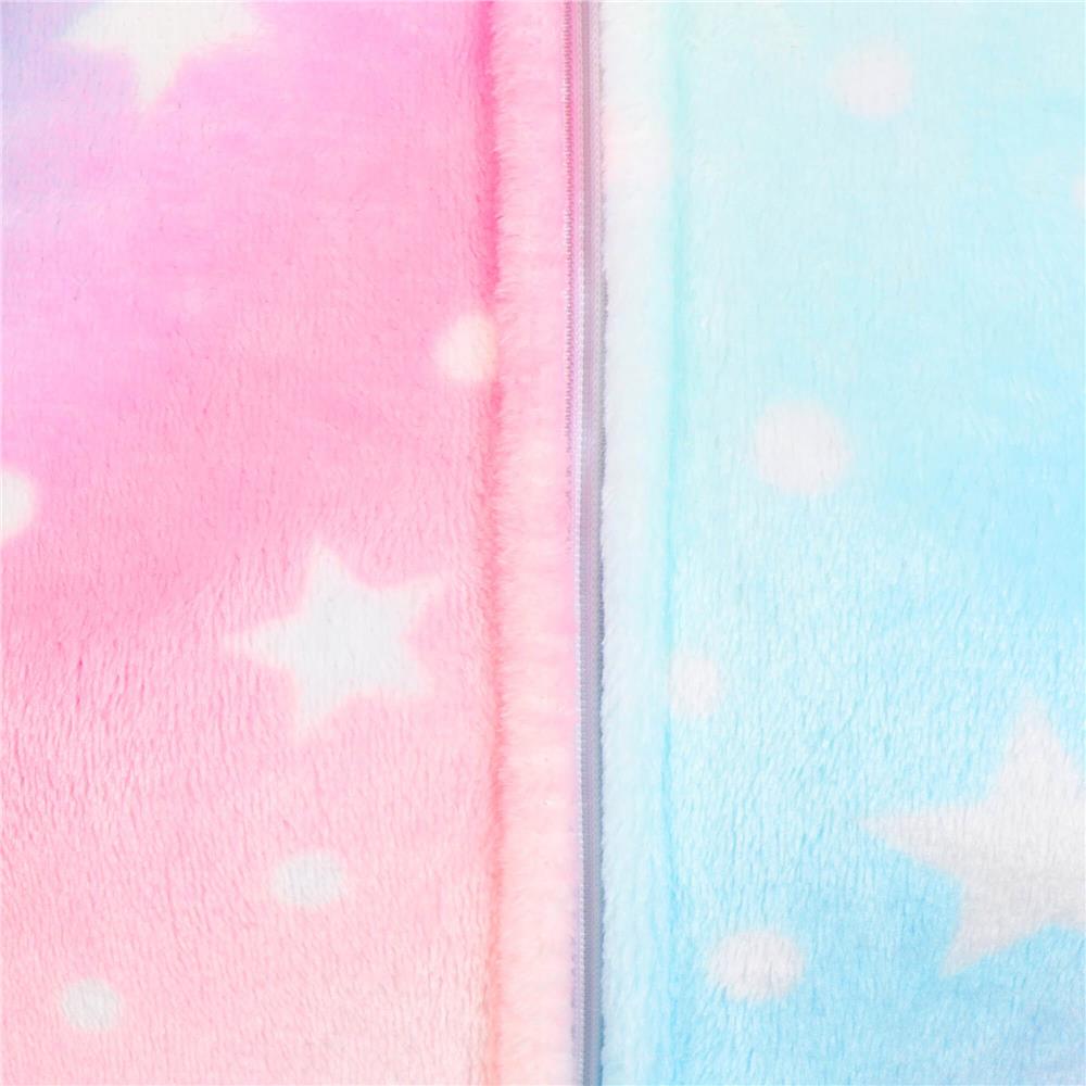 Pijama tip salopeta pentru copii, model unicorn, marime 130-140cm