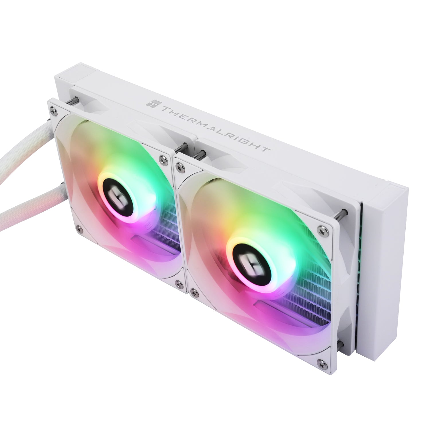 COOLER Thermalright "Aqua Elite 240 White Argb V3", skt. LGA1851, LGA 1700, AM4, AM5, racire cu lichid, 2 x 120mm, 1500 RPM, ARGB adresabil, alb "Aqua Elite 240 White Argb V3"