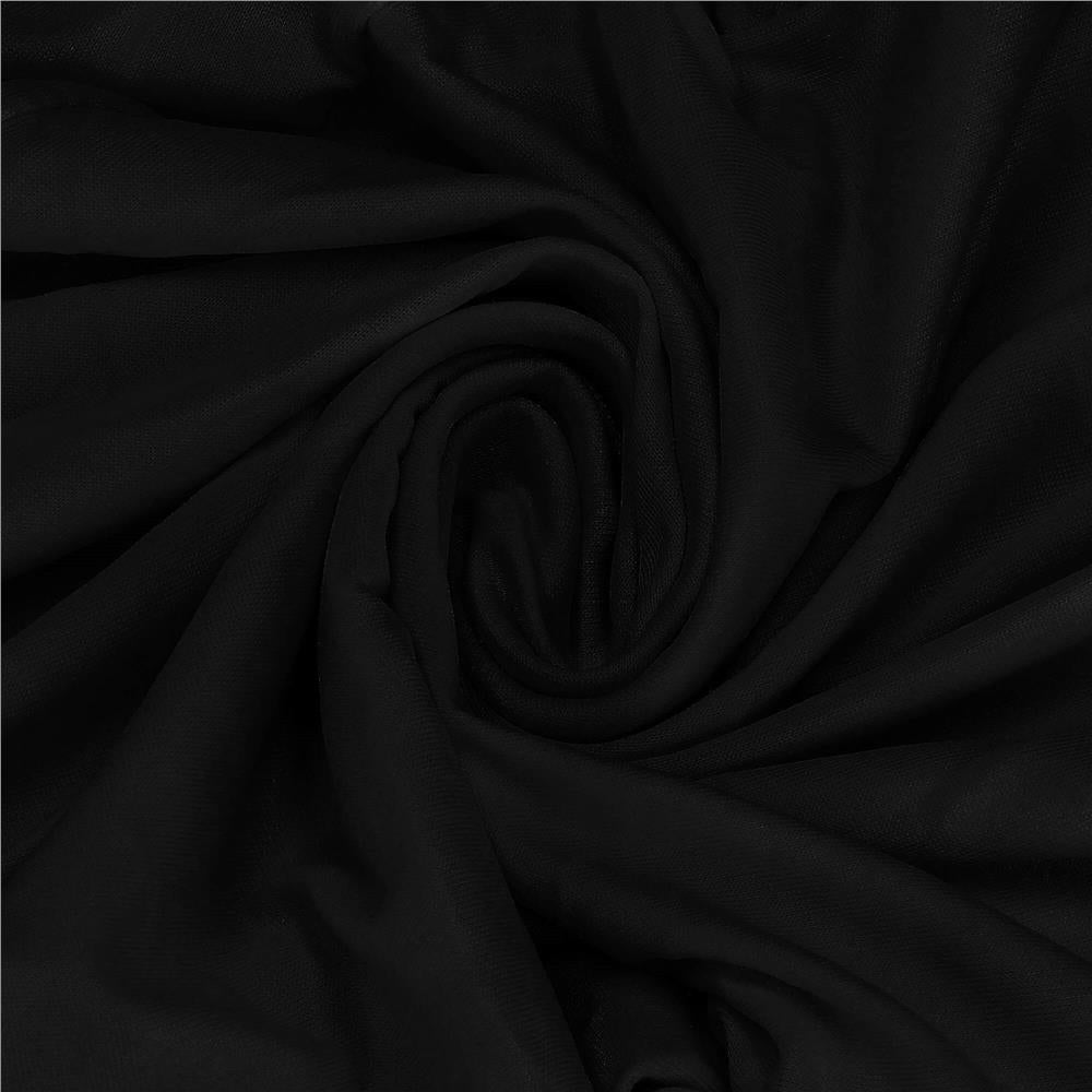 Husa pentru scaune de evenimente, marime universala, poliester si spandex, negru