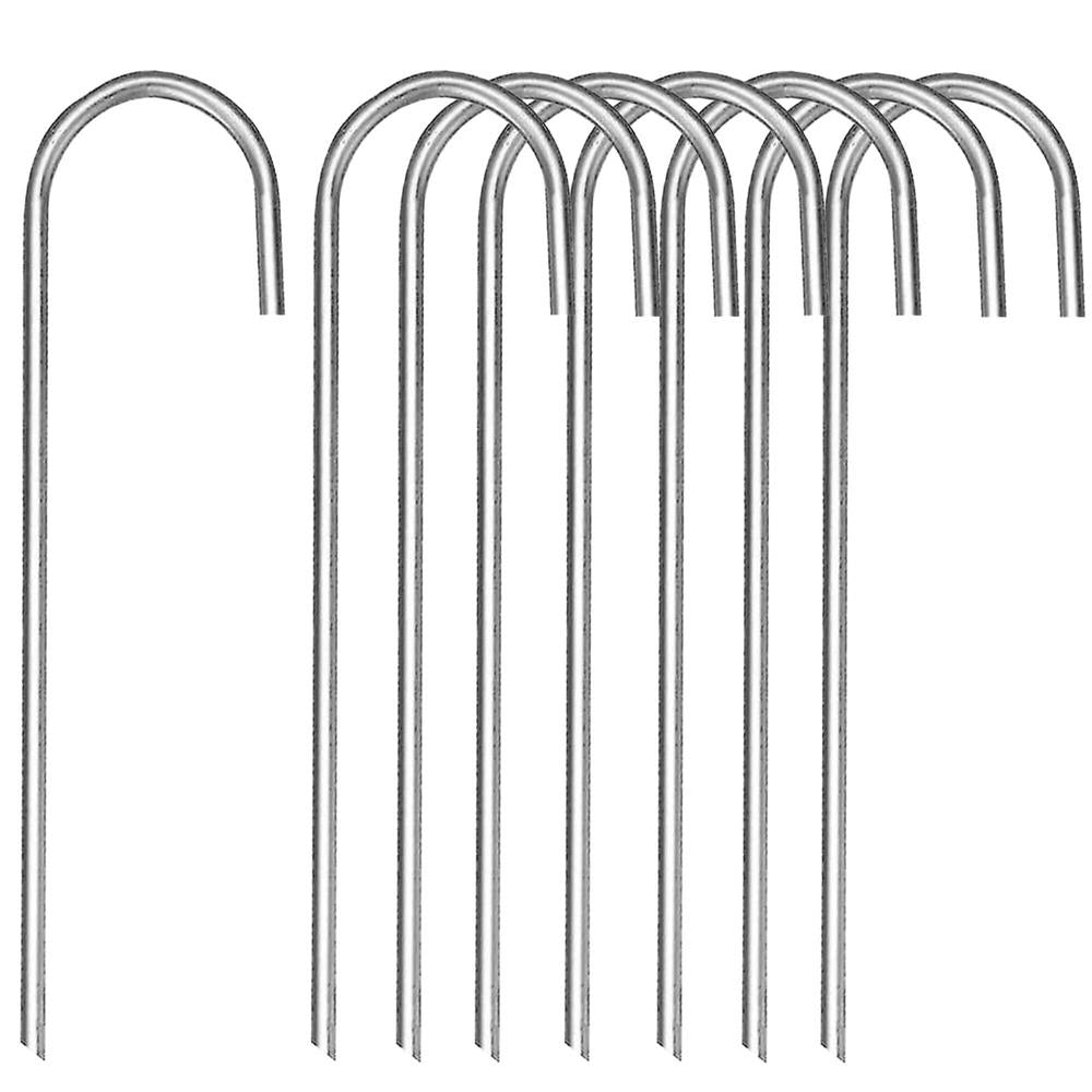 Set 2 porti de fotbal metalice, 122x183cm, profil 25mm, cu elemente de fixare - 9