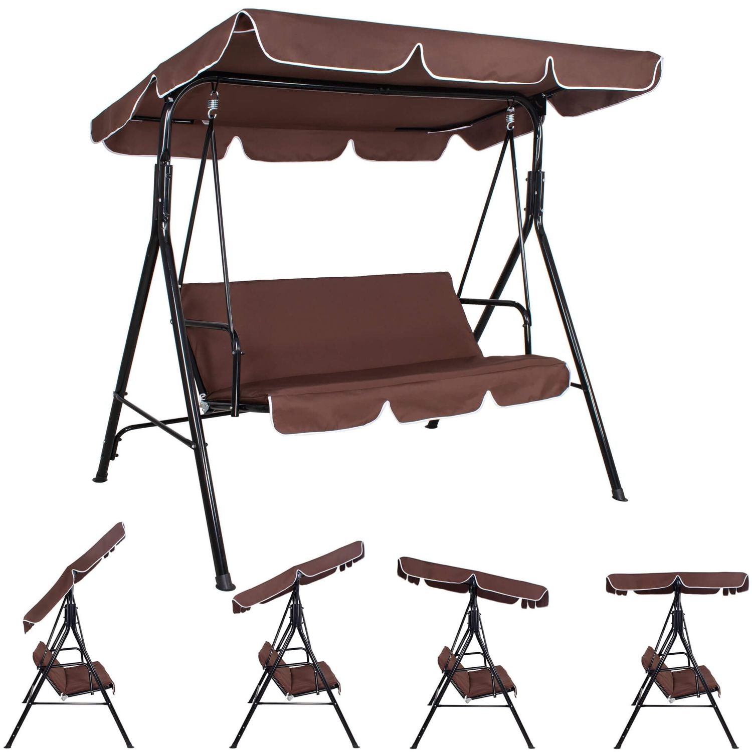 Balansoar leagan 3 persoane Sersimo Zante, GS18E, greutate maxima 220kg