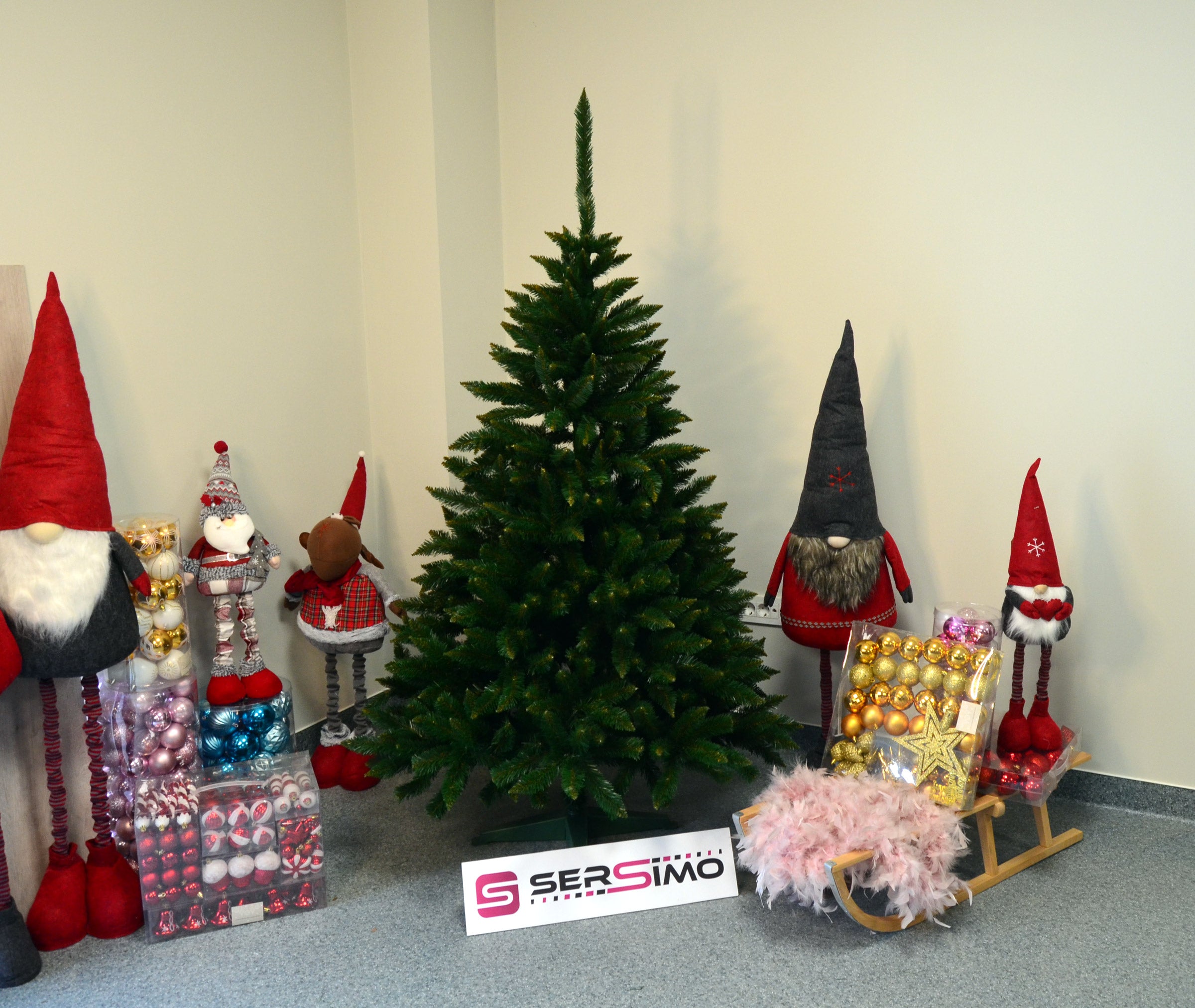 Brad artificial Christmas Deluxe by Sersimo, Himalaya, 180cm