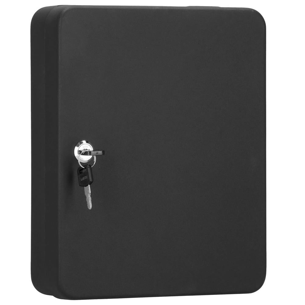 Cutie metalica din otel pentru 48 chei, echipata, 30x24x7.5cm, neagra