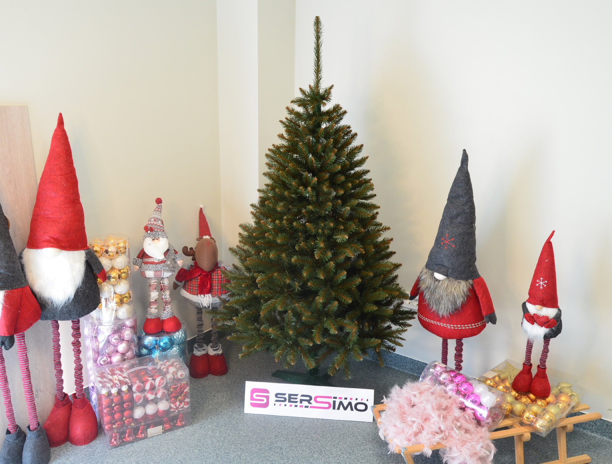 Brad artificial Christmas Deluxe by Sersimo, Royal, 180cm