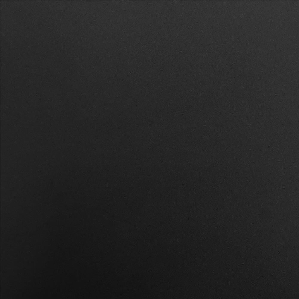 Set 4 scaune dining Verdhe pentru bucatarie cu perna tapitata cu piele ecologica, 44x82cm, negru