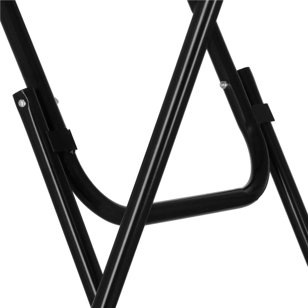 Masa catering profesionala pentru evenimente, inalta, cu picioare metal pliabile, rotunda, d 80 cm, h 110 cm, alb - 8