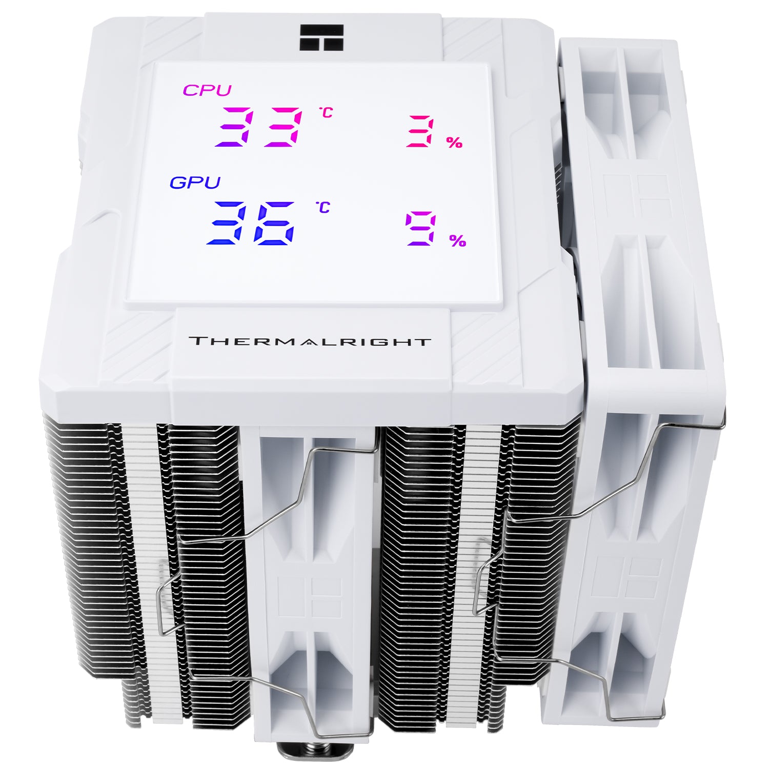 COOLER Thermalright "Peerless Assassin 120 Digital White" skt. Intel si AMD, racire cu aer, vent. 2 x 120mm (TL-C12C-X28 V2), 1850 rpm, 6 heatpipes, inaltime 162mm, ,"Peerless Assassin 120 Digital White"