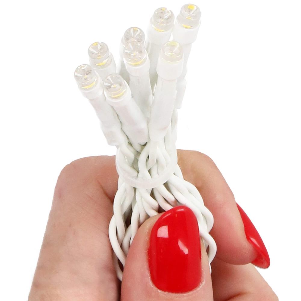 Ghirlanda luminoasa tip perdea 300 LED-uri, 12m, pentru interior/exterior, cu flash, iluminare alba