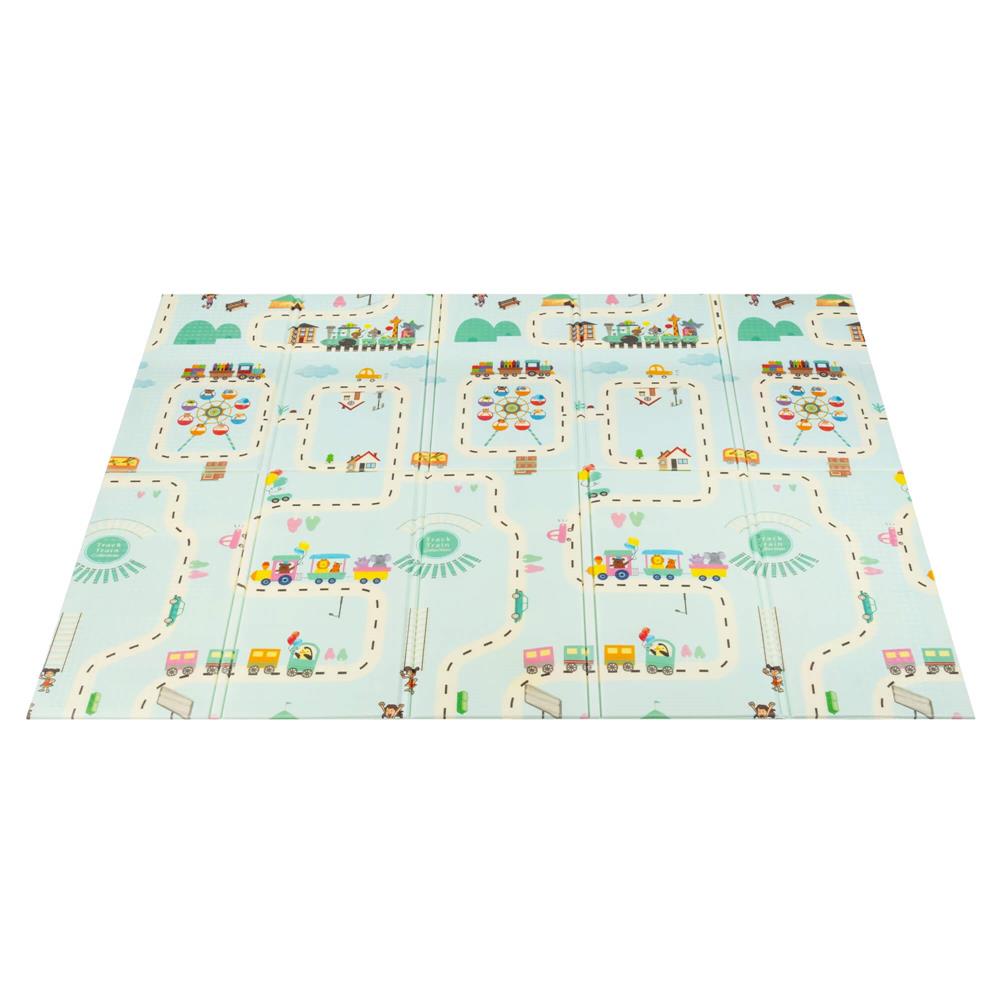 Covor pentru copii, din spuma moale XPE, non-alergic, 146×195 cm, cu animale
