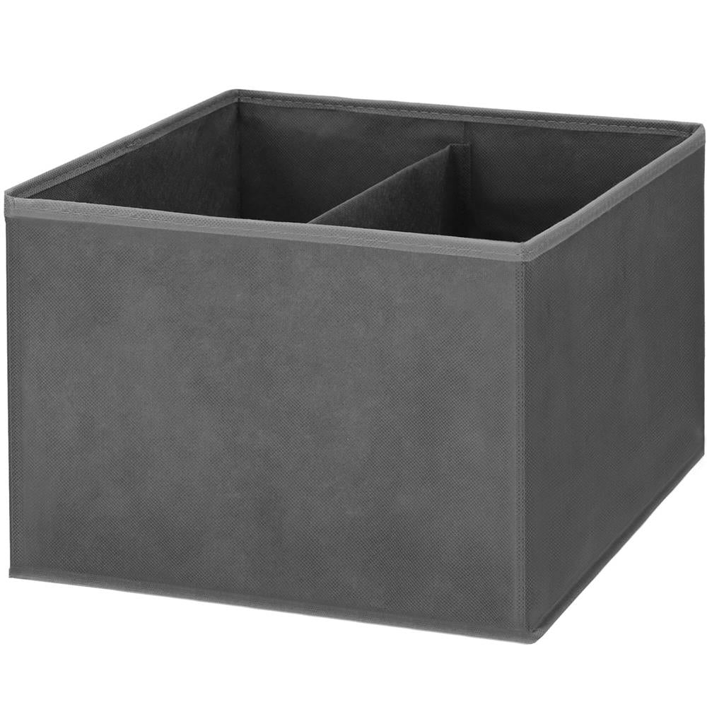 Organizator dulap tip lada cu 3 sertare, 31x31x22cm, gri