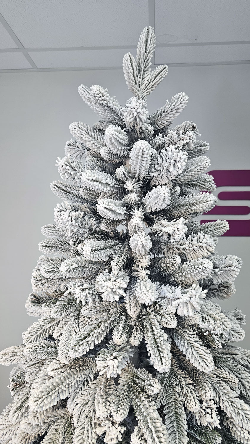 Brad artificial Christmas Deluxe by Sersimo, Global nins, mix 2D+3D, 210cm