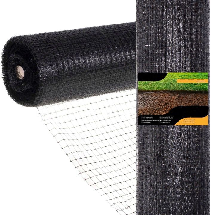 Plasa gradina anti daunatori si cartite, 30g/m2, 2x100metri, neagra