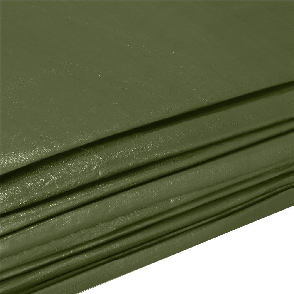 Prelata din polietilena impermeabila laminata, 120g/m2, 5x8m, verde
