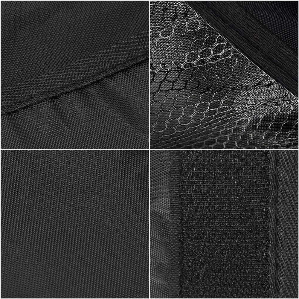 Organizator pentru spatarul masinii, cu 8 buzunare, 88x46cm, negru