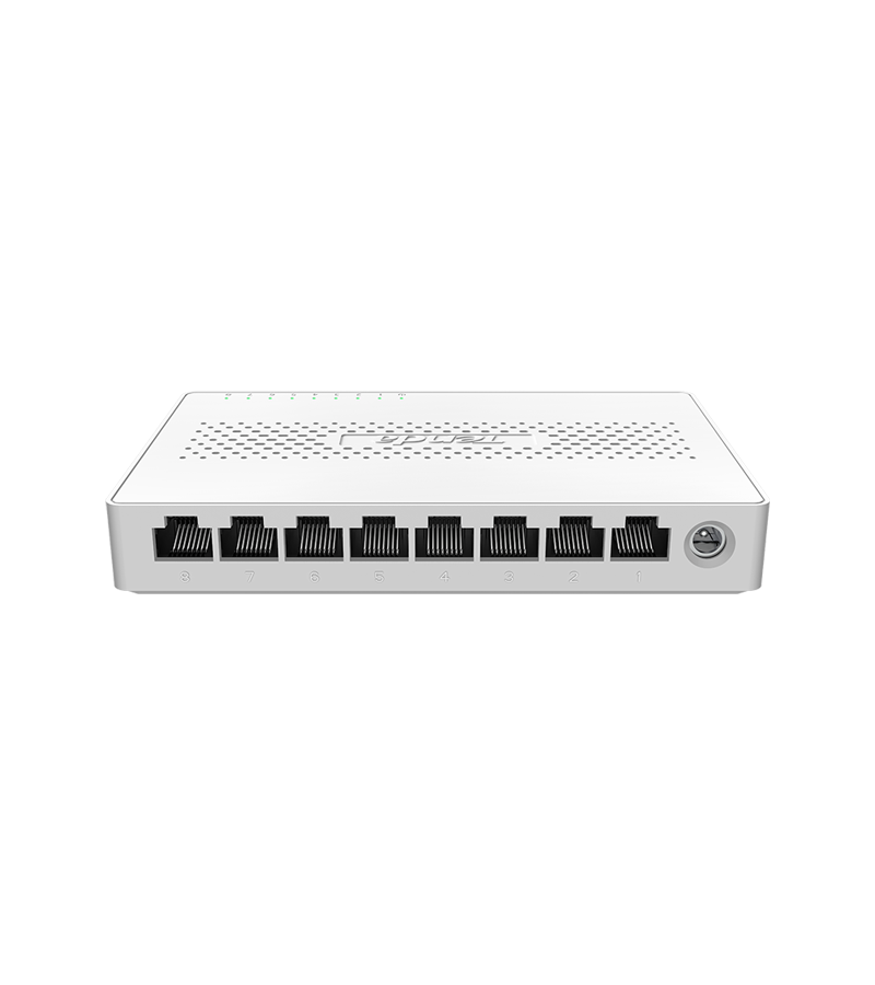 SWITCH Tenda 8 porturi 2.5 Gigabit, carcasa plastic 