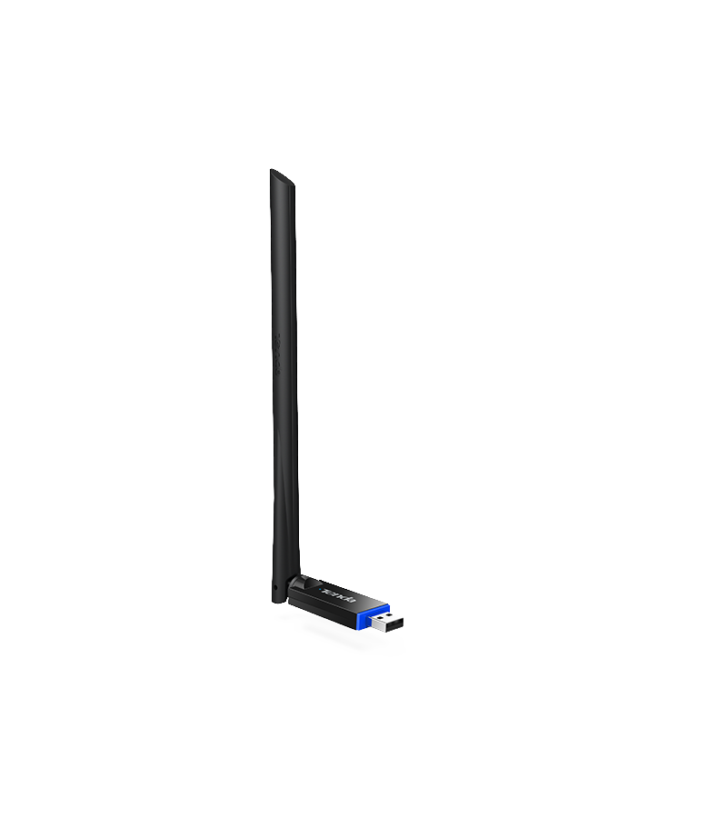 Adaptor RETEA Tenda AX900, extern wireless 2.4 GHz/5 GHz, USB 2.0 port, 900 Mbps,Wi-Fi 6, antena externa x 1, 