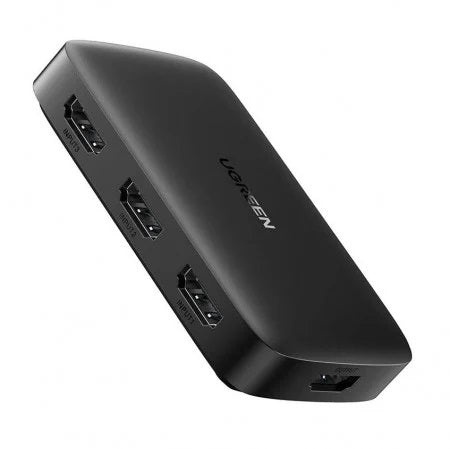 SWITCH video Ugreen, "CM332" 4K la 30Hz 3 x HDMI switch and HDMI splitter ,negru,"80125" - 6957303881253