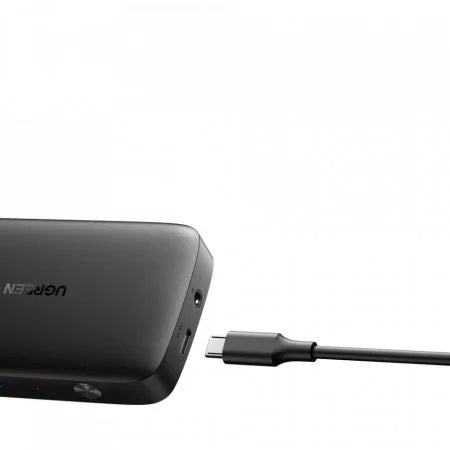 SWITCH video Ugreen, "CM332" 4K la 30Hz 3 x HDMI switch and HDMI splitter ,negru,"80125" - 6957303881253
