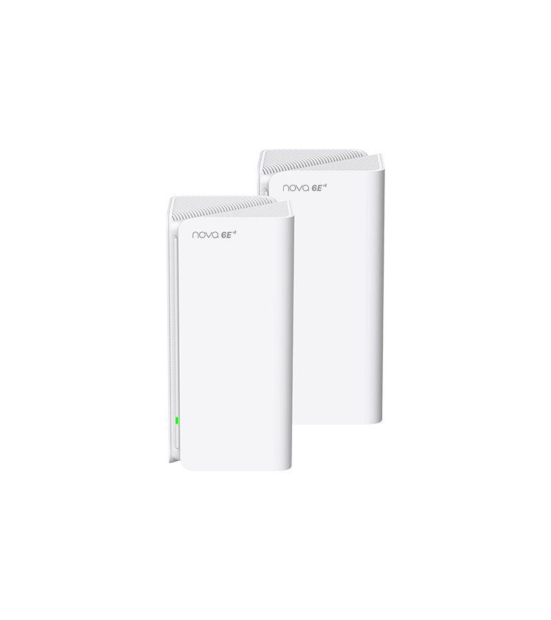 MESH Tenda, wireless, router AX5700, pt interior, 5700 Mbps, port Gigabit LAN x 2, 1 x WAN, 2.4 GHz | 5 GHz, antena interna x 7, standard 802.11ax,Wi-Fi 6E "MX21 Pro(2-pack)"