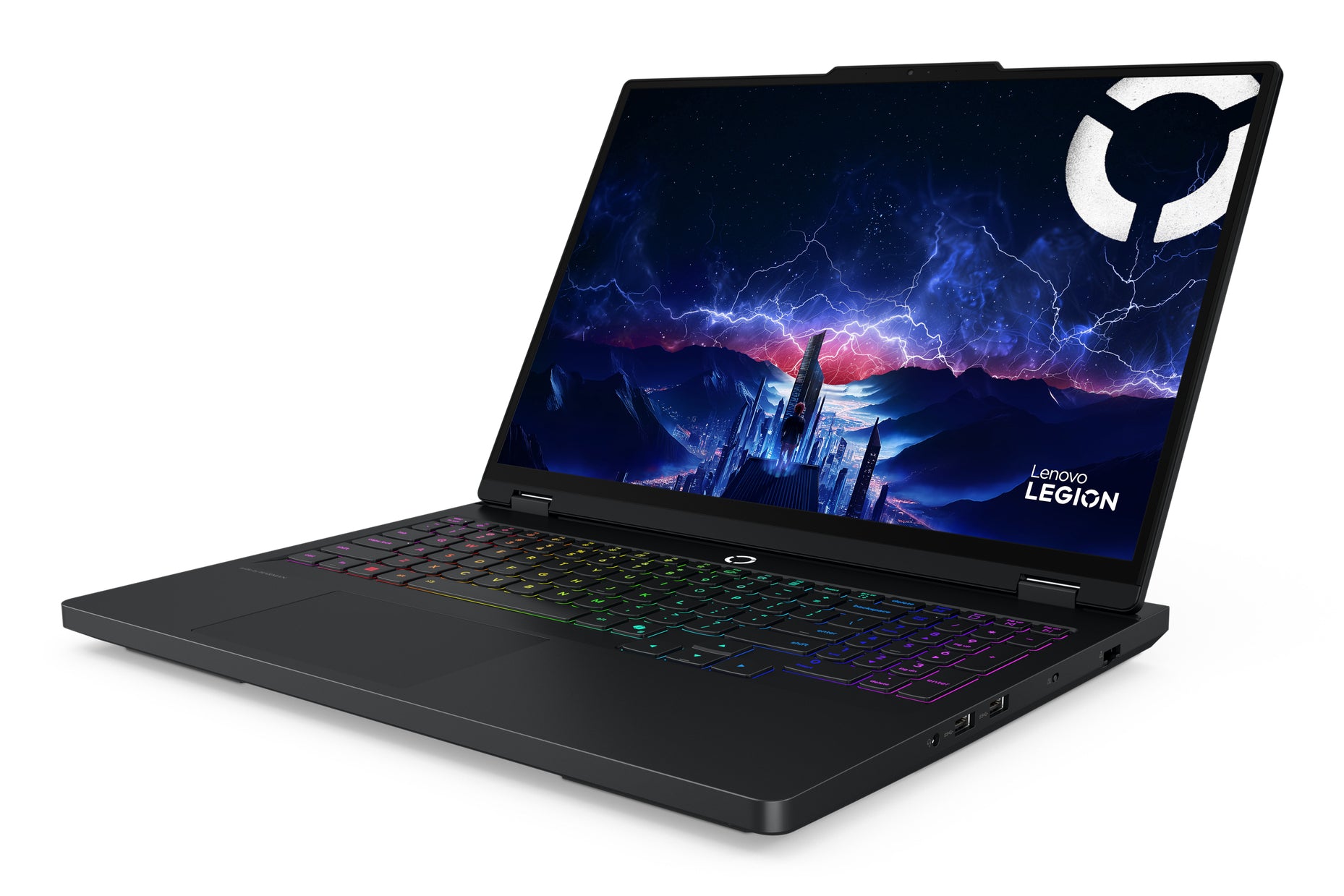 Gaming 16 Legion Pro 5 16IAX10, WQXGA OLED 165Hz G-Sync, Procesor Intel® CoreTM Ultra 9 275HX , 32GB DDR5 CSODIMM, 1TB SSD, GeForce RTX 5070 8GB, No OS, Eclipse Black, 3Yr  "83F3007TRM" (timbru verde 3.5 lei)