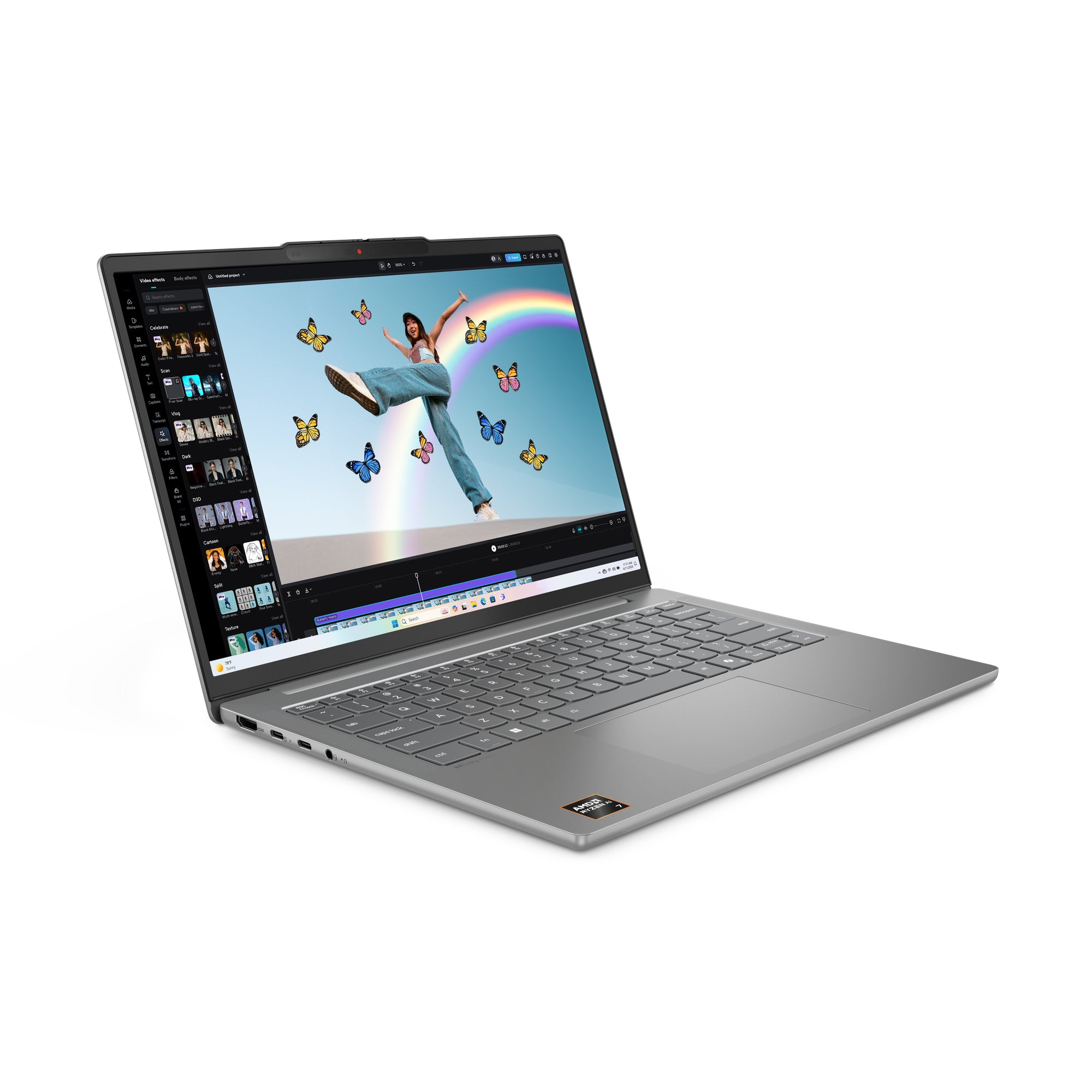 IP S5 14 WUXGA R7 8845HS 16 1TB UMA DOS "83HV001HRM" ((timbru verde 3.5 lei)