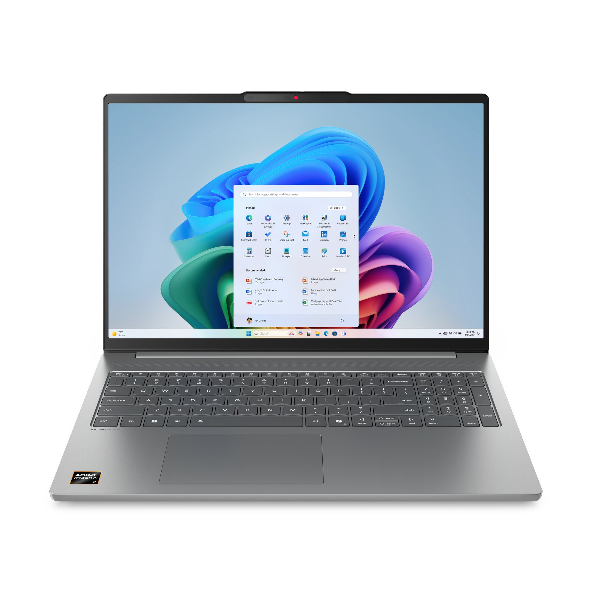 IP S5 16 2.8K R5 AI 340 16GB 1TB UMA DOS "83HY0031RM" ((timbru verde 3.5 lei)