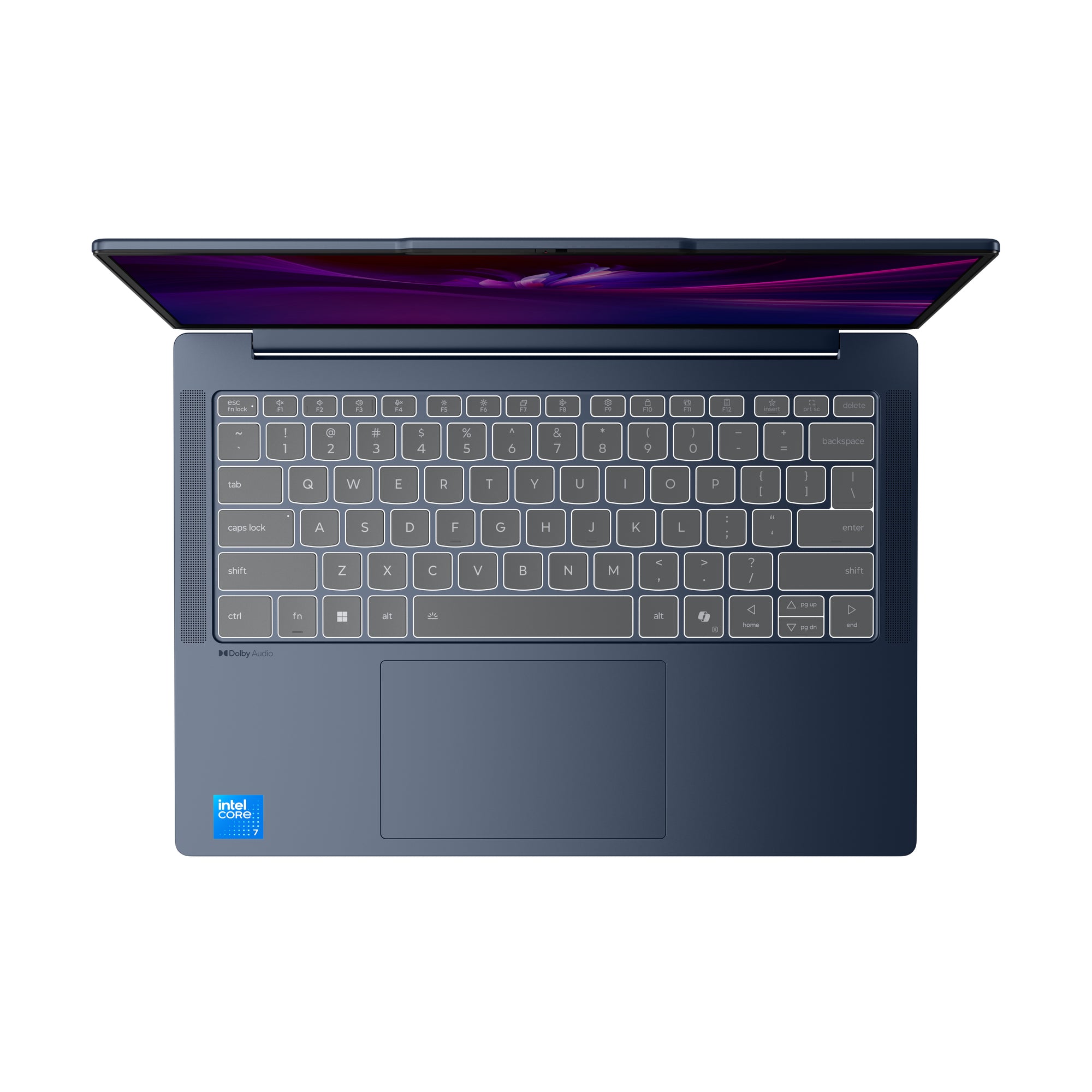 14 IdeaPad Slim 5 14IRH10R, WUXGA OLED, Procesor Intel® CoreTM 7 240H (24M Cache, up to 5.20 GHz), 32GB DDR5, 1TB SSD, Intel Graphics, No OS, Cosmic Blue "83J0003VRM" (timbru verde 3.5 lei)