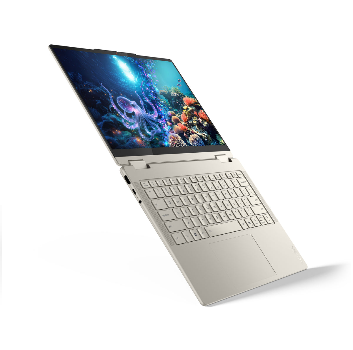 14 Yoga 7 2-in-1 14ILL10, WUXGA OLED Touch, Procesor Intel® CoreTM Ultra 5 226V (8M Cache, up to 4.50 GHz), 16GB LPDDR5X, 512GB SSD, Intel Arc 130V, No OS, Seashell, 3Yr Onsite Premium Care 