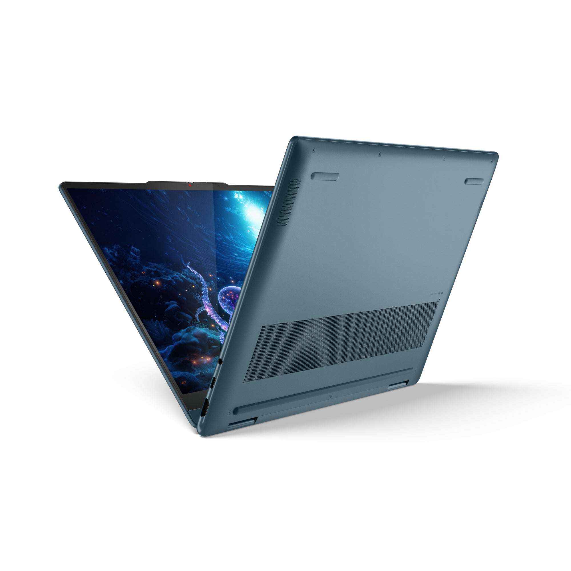 14 Yoga 7 2-in-1 14AKP10, WUXGA OLED Touch, Procesor AMD RyzenTM AI 5 340 (16M Cache, up to 4.8 GHz), 24GB LPDDR5X, 1TB SSD, AMD Radeon 840M, Win 11 Home, Tidal Teal, 3Yr Onsite Premium Care "83JR002ERM" (timbru verde 3.5 lei)