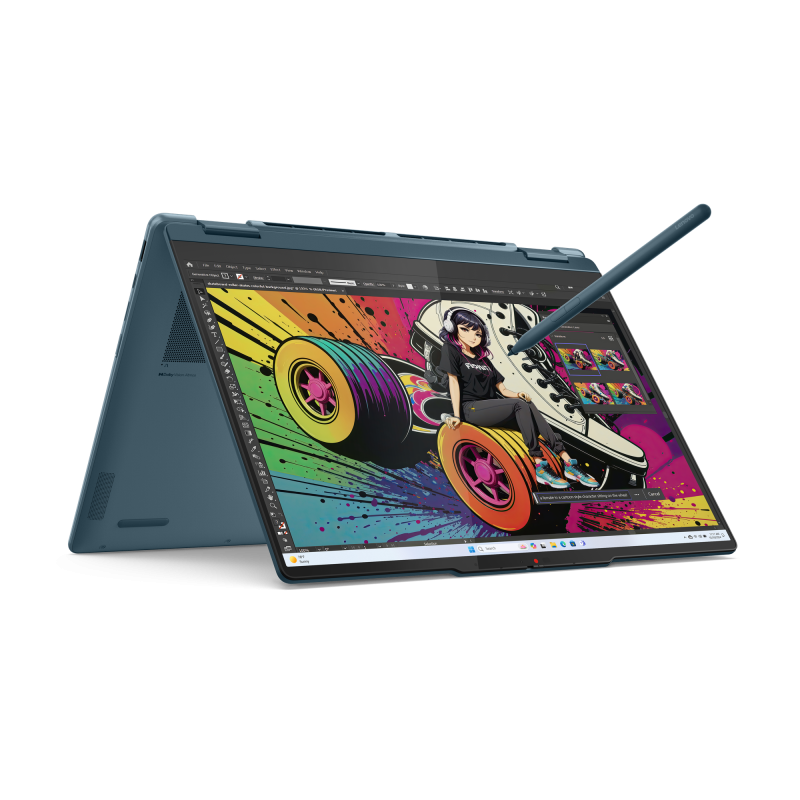 YG7 2-in-1 14T R7 AI 350 24 1TB UMA W11H "83JR002MRM" (timbru verde 3.5 lei)