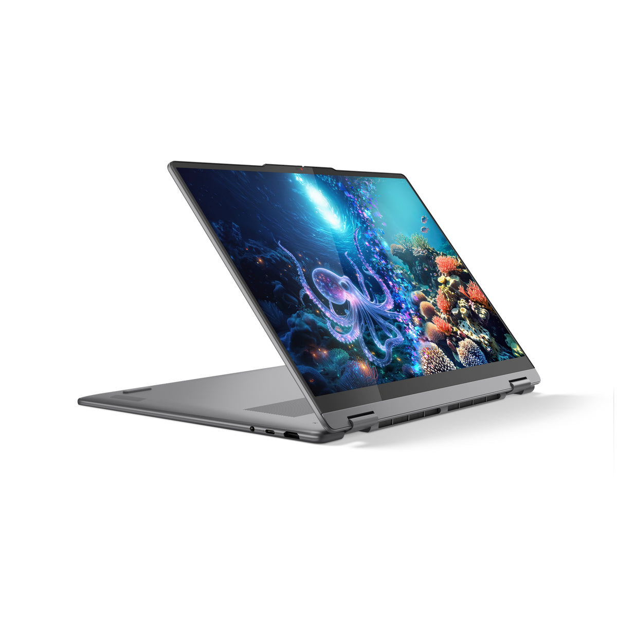 16 Yoga 7 2-in-1 16ILL10, 2.8K OLED 120Hz Touch, Procesor Intel® CoreTM Ultra 7 258V), 32GB LPDDR5X, 1TB SSD, Intel Arc 140V, Win 11 Pro, Luna Grey, 3Yr Onsite Premium Care 