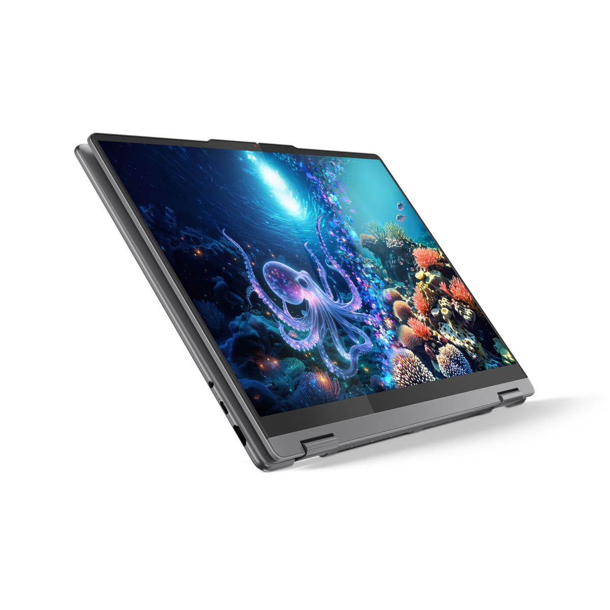16 Yoga 7 2-in-1 16ILL10, 2.8K OLED 120Hz Touch, Procesor Intel® CoreTM Ultra 7 258V), 32GB LPDDR5X, 1TB SSD, Intel Arc 140V, Win 11 Pro, Luna Grey, 3Yr Onsite Premium Care 