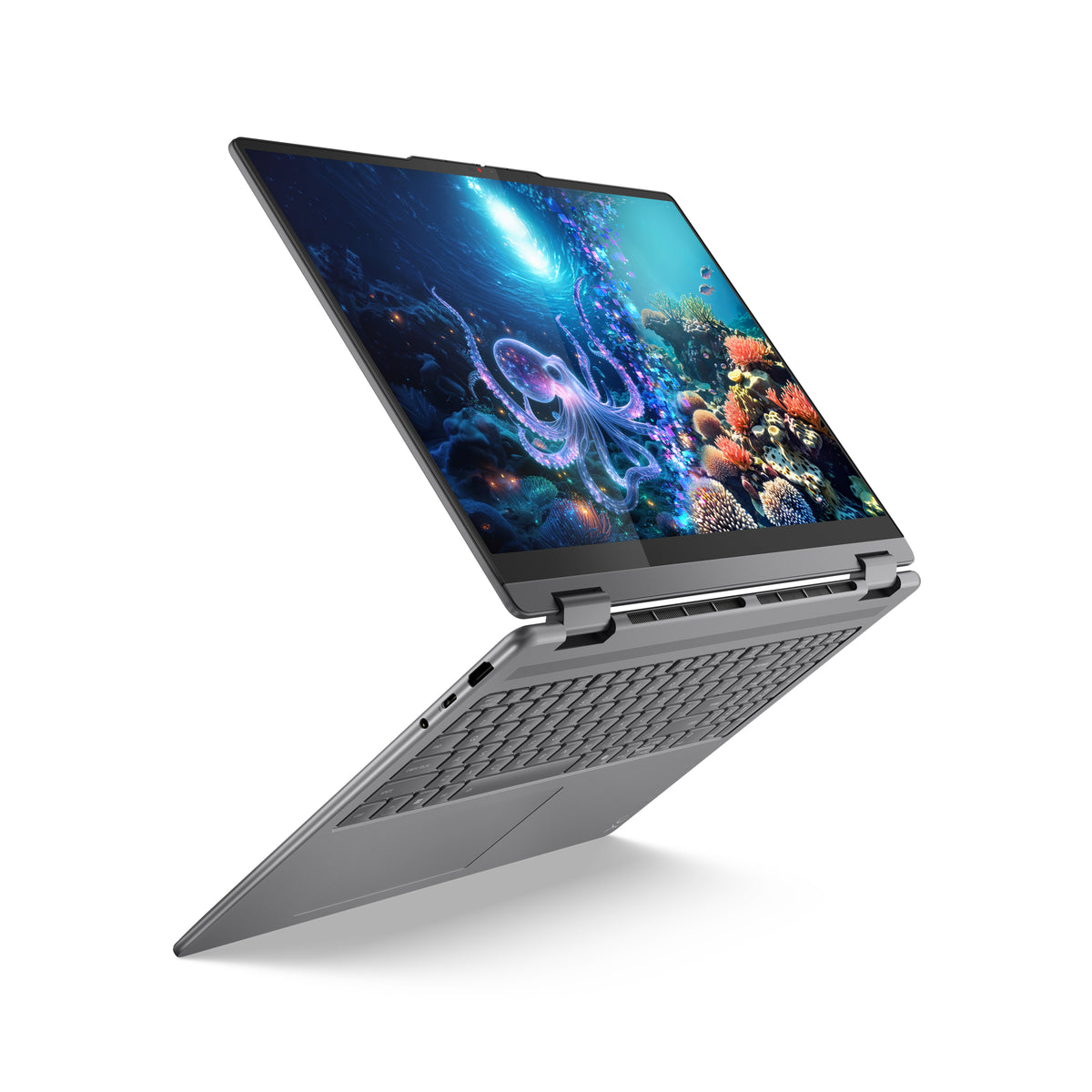 Lenovo 16 Yoga 7 2-in-1 16ILL10, 2.8K OLED 120Hz Touch, Procesor Intel® CoreTM Ultra 7 258V, 32GB LPDDR5X, 1TB SSD, Intel Arc