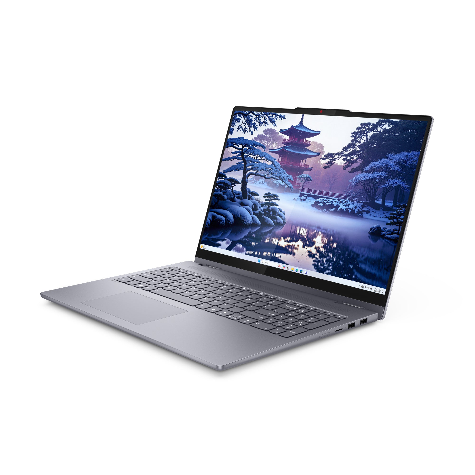 16 IdeaPad 5 2-in-1 16IAL10, WUXGA IPS Touch, Procesor Intel® CoreTM Ultra 5 225U, 16GB LPDDR5X, 512GB SSD, Intel Graphics, Win 11 Home, Luna Grey "83KS001LRM" (timbru verde 3.5 lei)