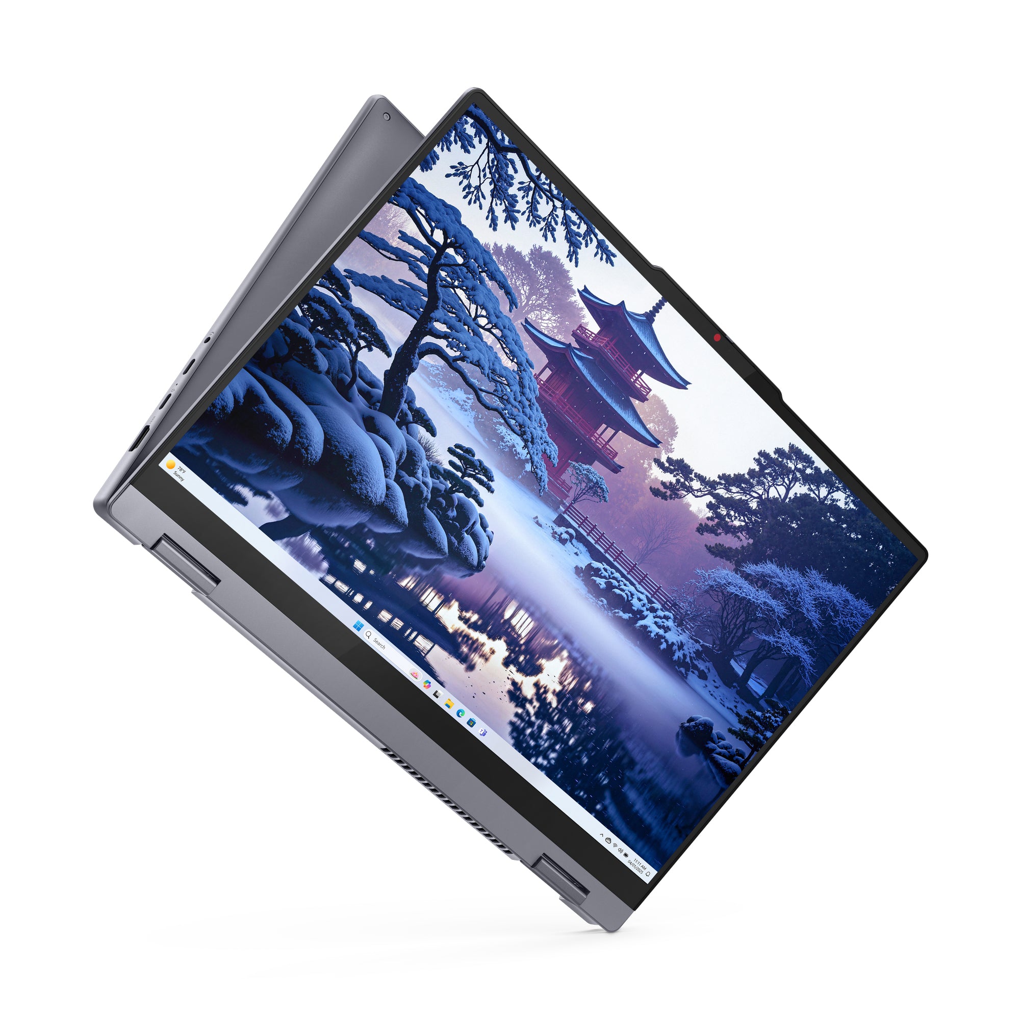 16 IdeaPad 5 2-in-1 16IAL10, WUXGA IPS Touch, Procesor Intel® CoreTM Ultra 5 225U, 16GB LPDDR5X, 512GB SSD, Intel Graphics, Win 11 Home, Luna Grey "83KS001LRM" (timbru verde 3.5 lei)