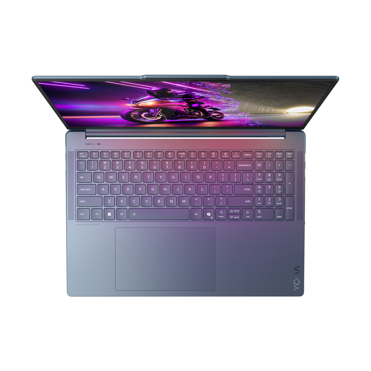 16 Yoga Pro 9 16IAH10, 2.8K OLED 120Hz, Procesor Intel® CoreTM Ultra 7 255H (24M Cache, up to 5.10 GHz), 32GB LPDDR5X, 1TB SSD, GeForce RTX 5060 8GB, Win 11 Home 
