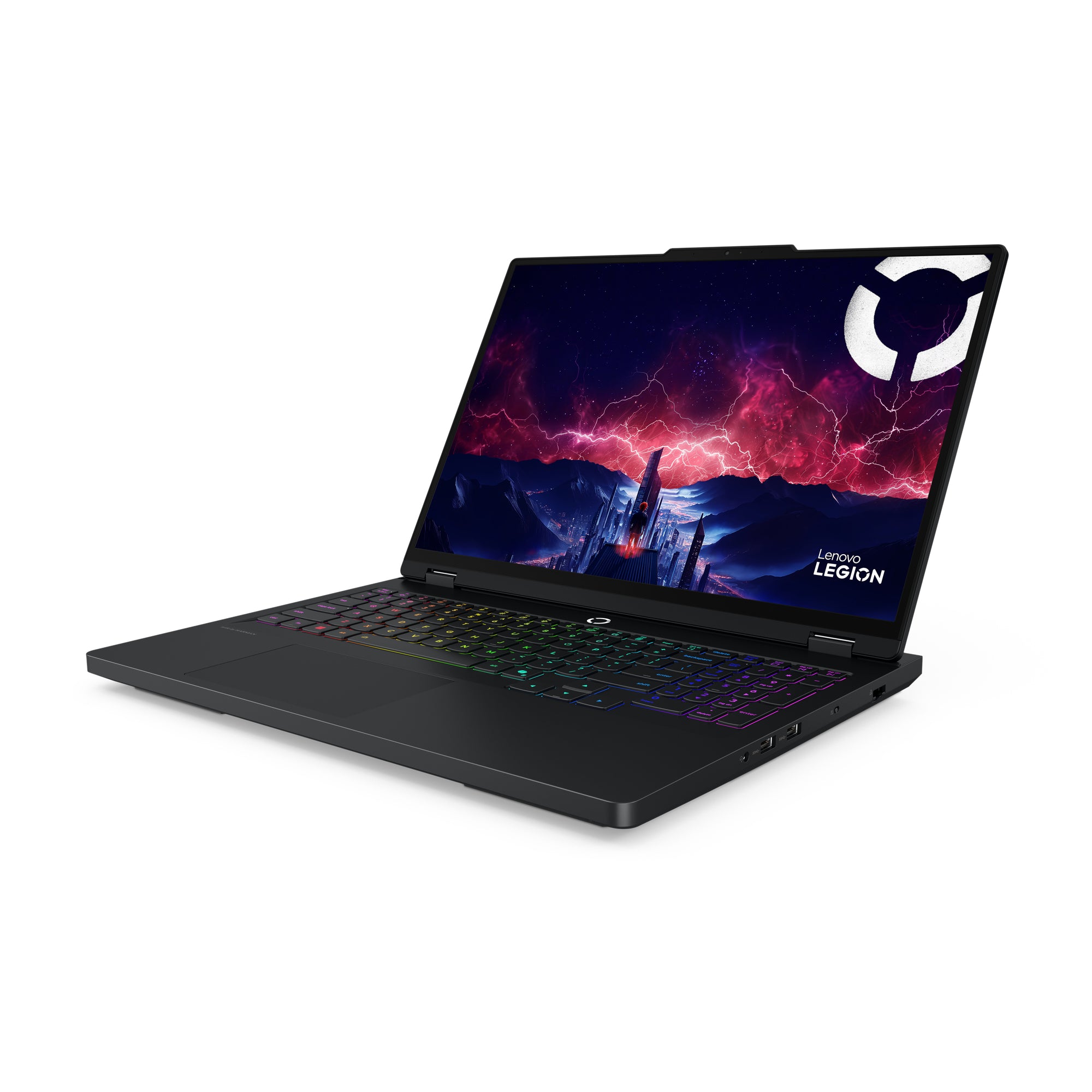 Gaming 16 Legion Pro 5 16ADR10, WQXGA IPS 240Hz, Procesor AMD RyzenTM 9 8940HX, 16GB DDR5, 1TB SSD, GeForce RTX 5060 8GB, No OS, Eclipse Black, 3Yr Onsite Premium Care "83LT006RRM" (timbru verde 3.5 lei)