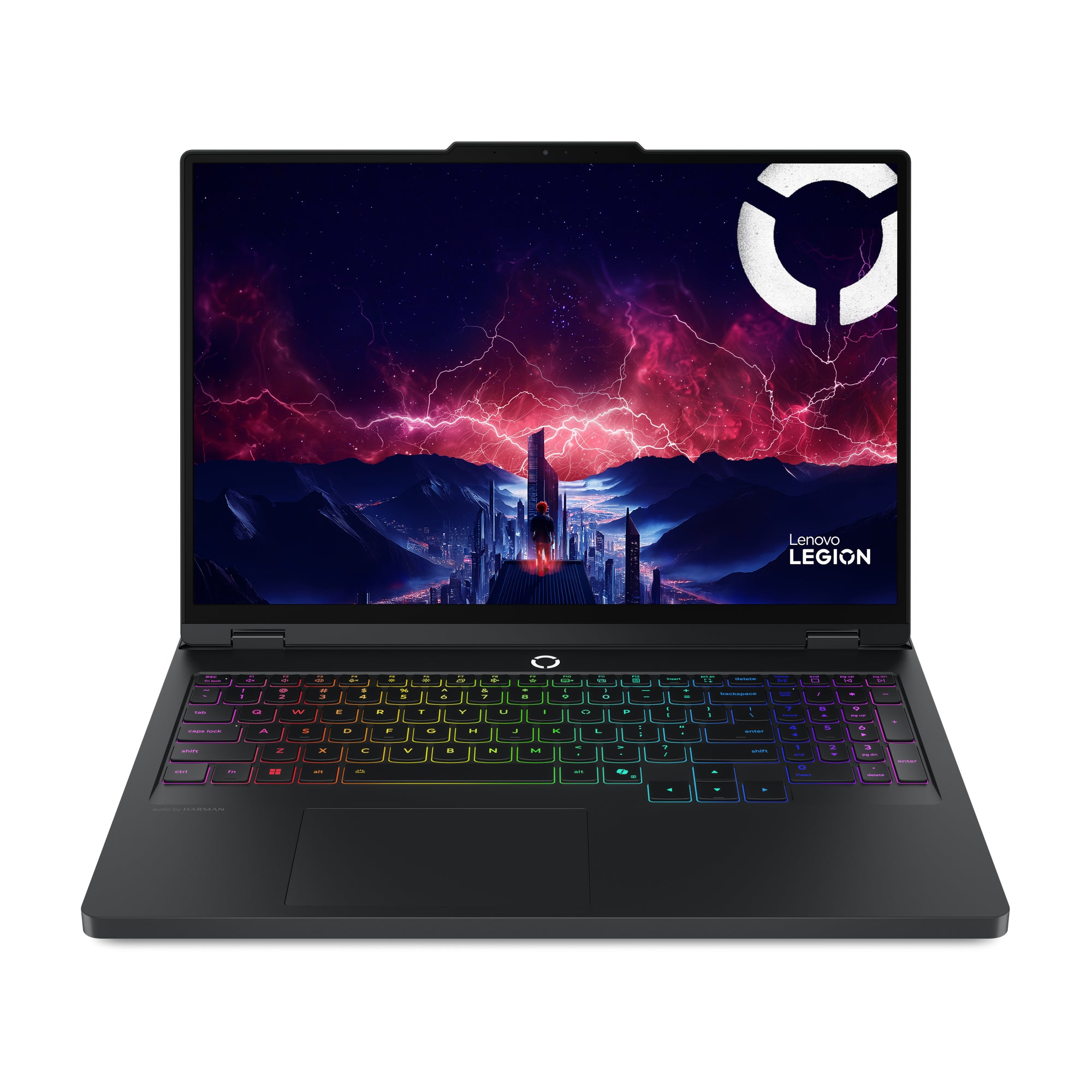 Gaming 16 Legion Pro 5 16ADR10, WQXGA IPS 240Hz, Procesor AMD RyzenTM 9 8940HX, 16GB DDR5, 1TB SSD, GeForce RTX 5060 8GB, No OS, Eclipse Black, 3Yr Onsite Premium Care "83LT006RRM" (timbru verde 3.5 lei)