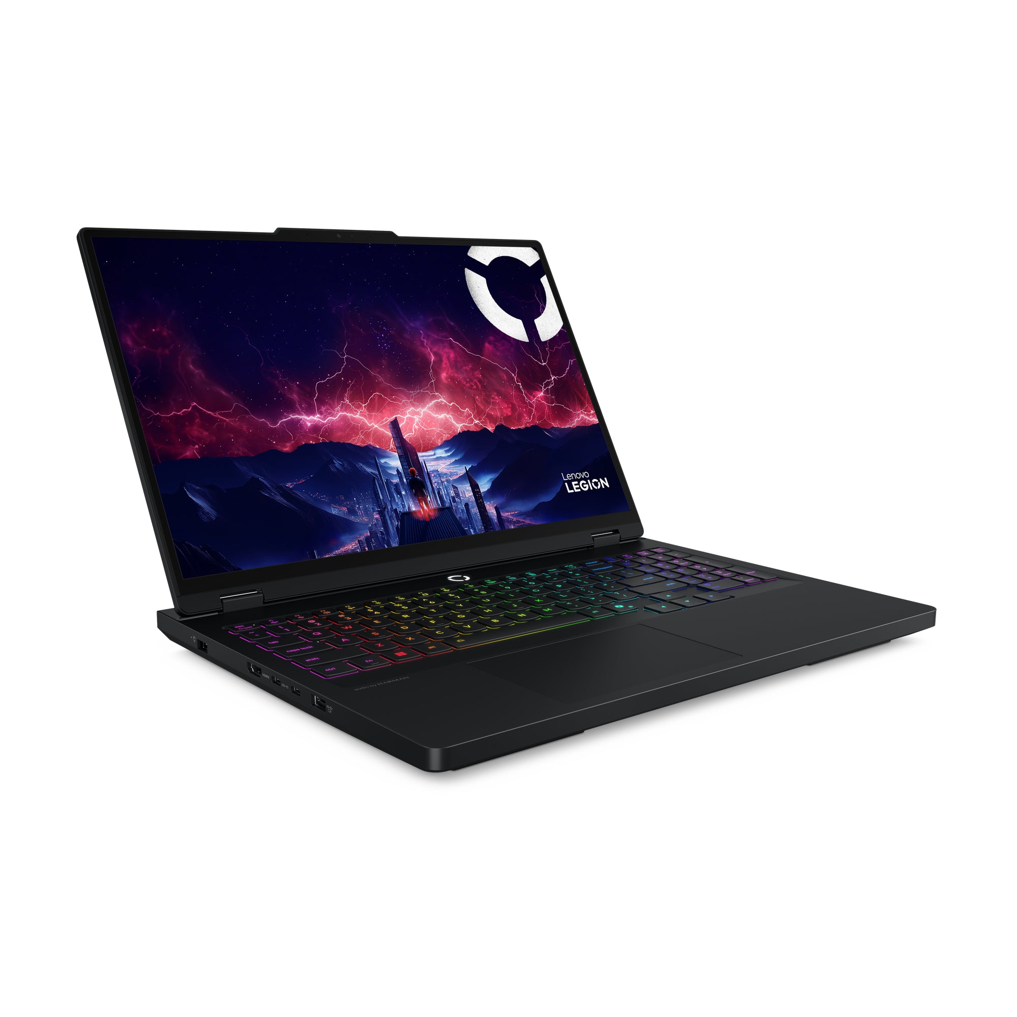 Gaming 16 Legion Pro 5 16ADR10, WQXGA IPS 240Hz, Procesor AMD RyzenTM 9 8940HX, 16GB DDR5, 1TB SSD, GeForce RTX 5060 8GB, No OS, Eclipse Black, 3Yr Onsite Premium Care "83LT006RRM" (timbru verde 3.5 lei)