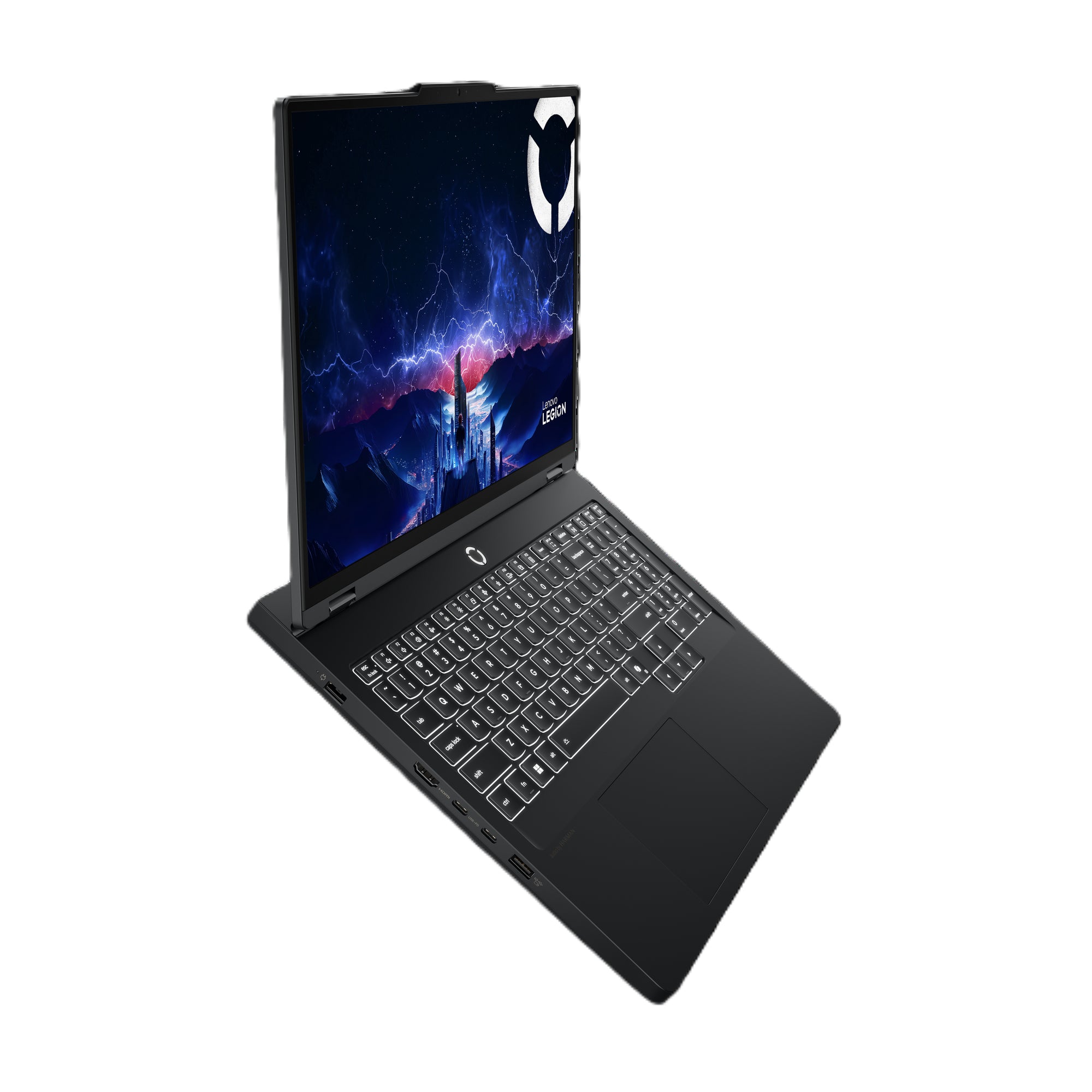 Gaming 16 Legion Pro 5 16IAX10H, WQXGA OLED 240Hz G-Sync, Procesor Intel® CoreTM Ultra 9 275HX , 32GB DDR5, 2x 1TB SSD, GeForce RTX 5070 Ti 12GB, No OS, Eclipse Black, 3Yr "83LU0043RM"