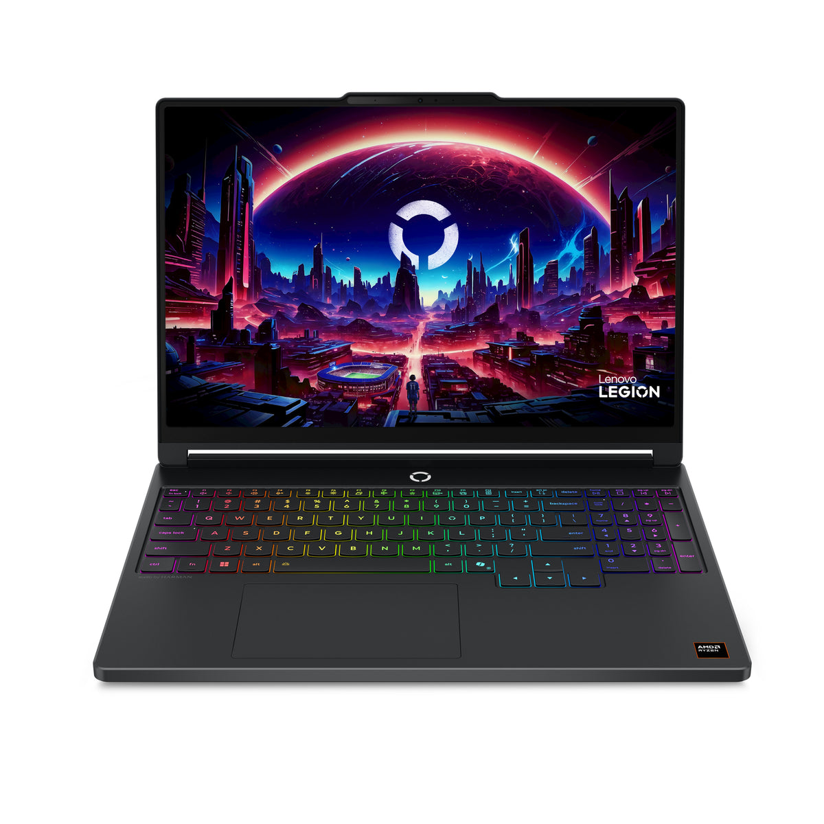 Lenovo Gaming 15.3 Legion 5 15AHP11, WQXGA OLED 165Hz, Procesor AMD RyzenTM 7 250, 16GB DDR5, 1TB SSD, GeForce RTX 5060 8GB, No OS, Eclipse Black, 3Yr Onsite Premium Care 