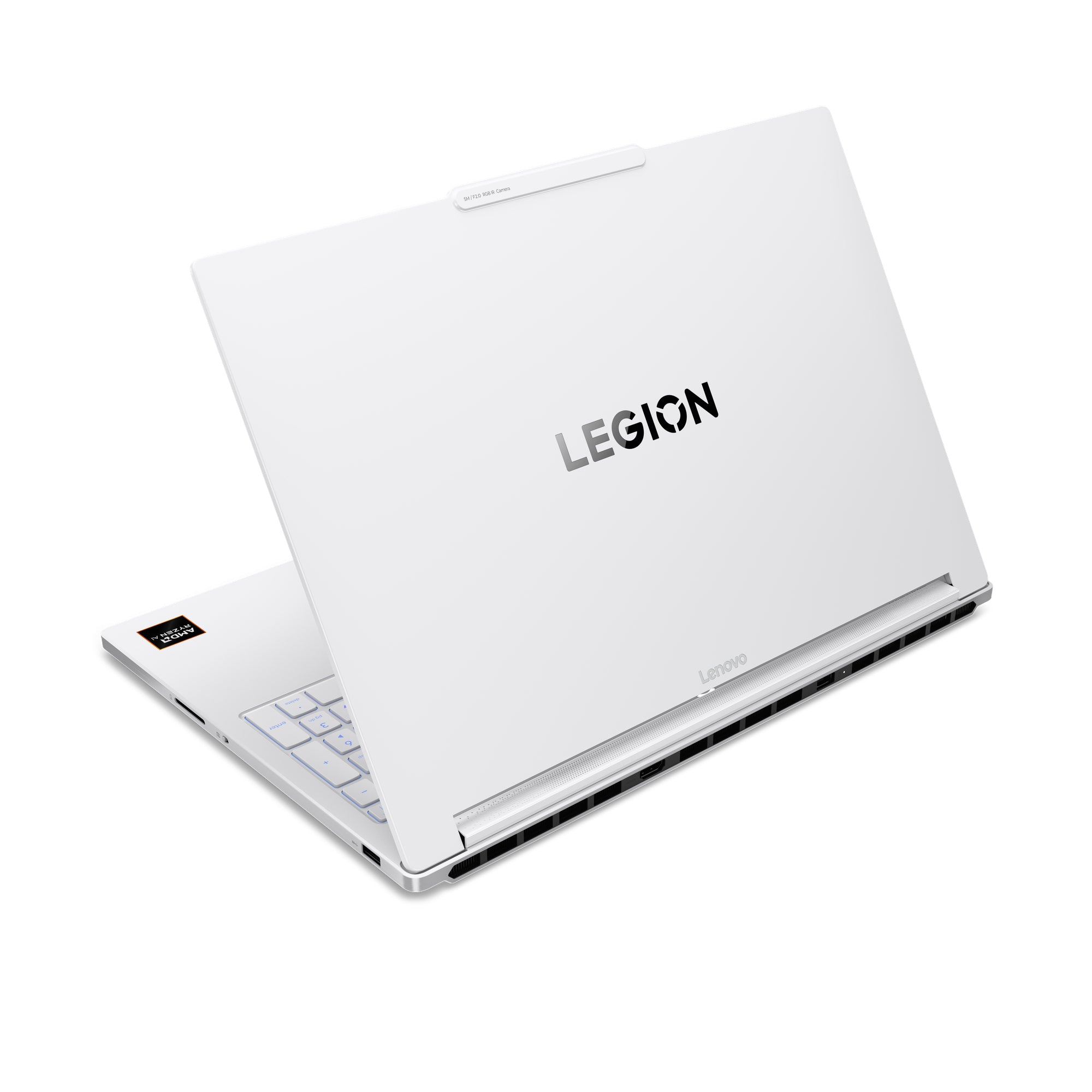 Gaming 16 Legion 7 16AGP11, WQXGA OLED 240Hz, Procesor AMD RyzenTM AI 7 450, 32GB LPDDR5X, 1TB SSD, GeForce RTX 5060 8GB, No OS, Glacier White, 3Yr Onsite Premium Care "83Q8000YRM"