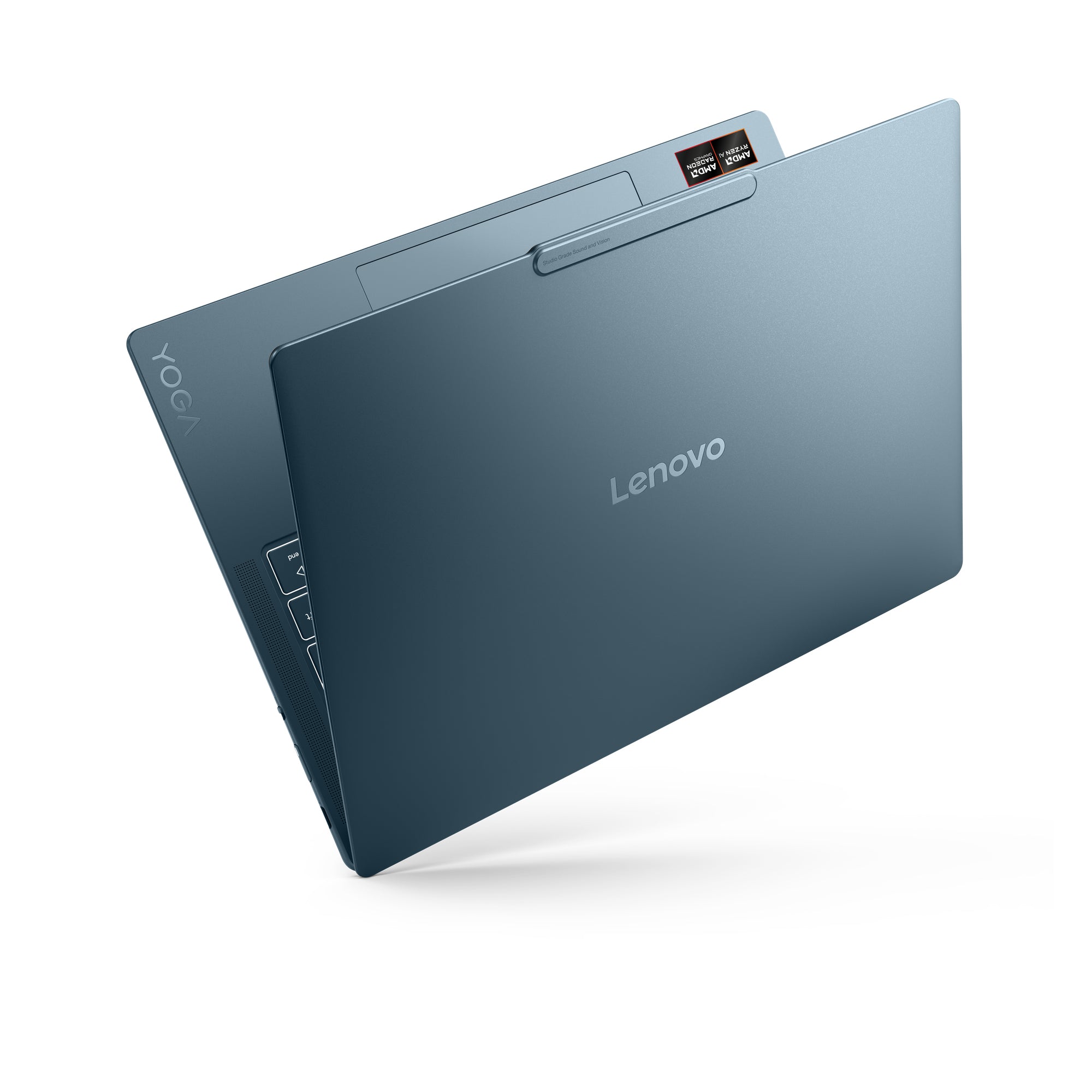 14 Yoga Slim 7 14AGP11, 2.8K OLED 120Hz, Procesor AMD RyzenTM AI 7 445, 32GB LPDDR5X, 1TB SSD, AMD Radeon 840M, Win 11 Home, Tidal Teal, 3Yr Onsite Premium Care "83QS002PRM" (timbru verde 3.5 lei)