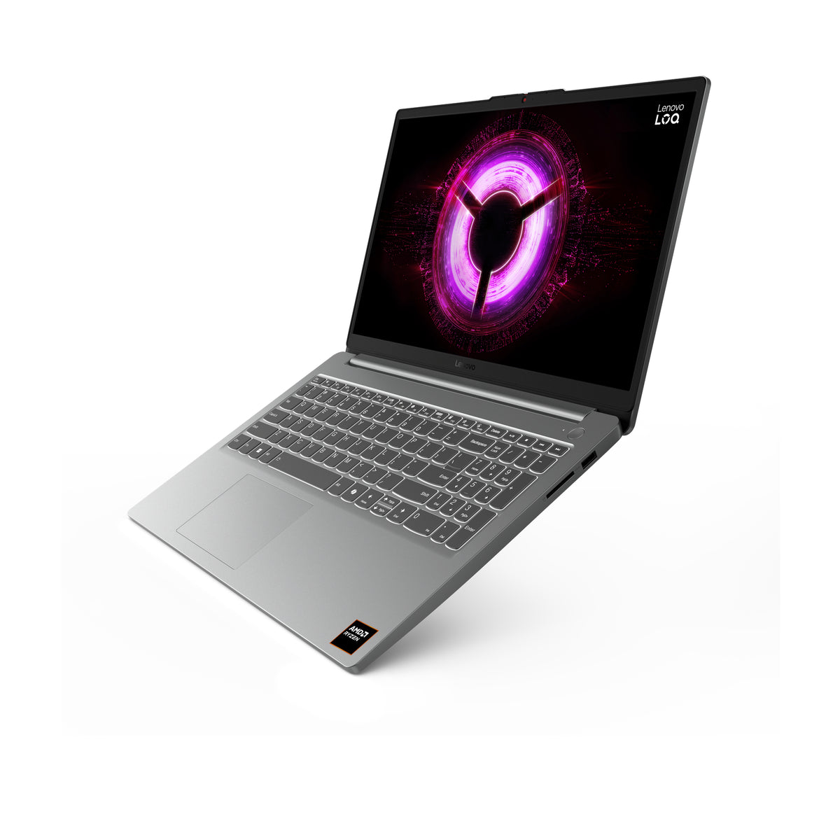 Lenovo Gaming 15.6 LOQ 15ARP10E, FHD IPS 144Hz, Procesor AMD RyzenTM 7 170 (16M Cache, up to 4.75 GHz), 16GB DDR5, 1TB SSD
