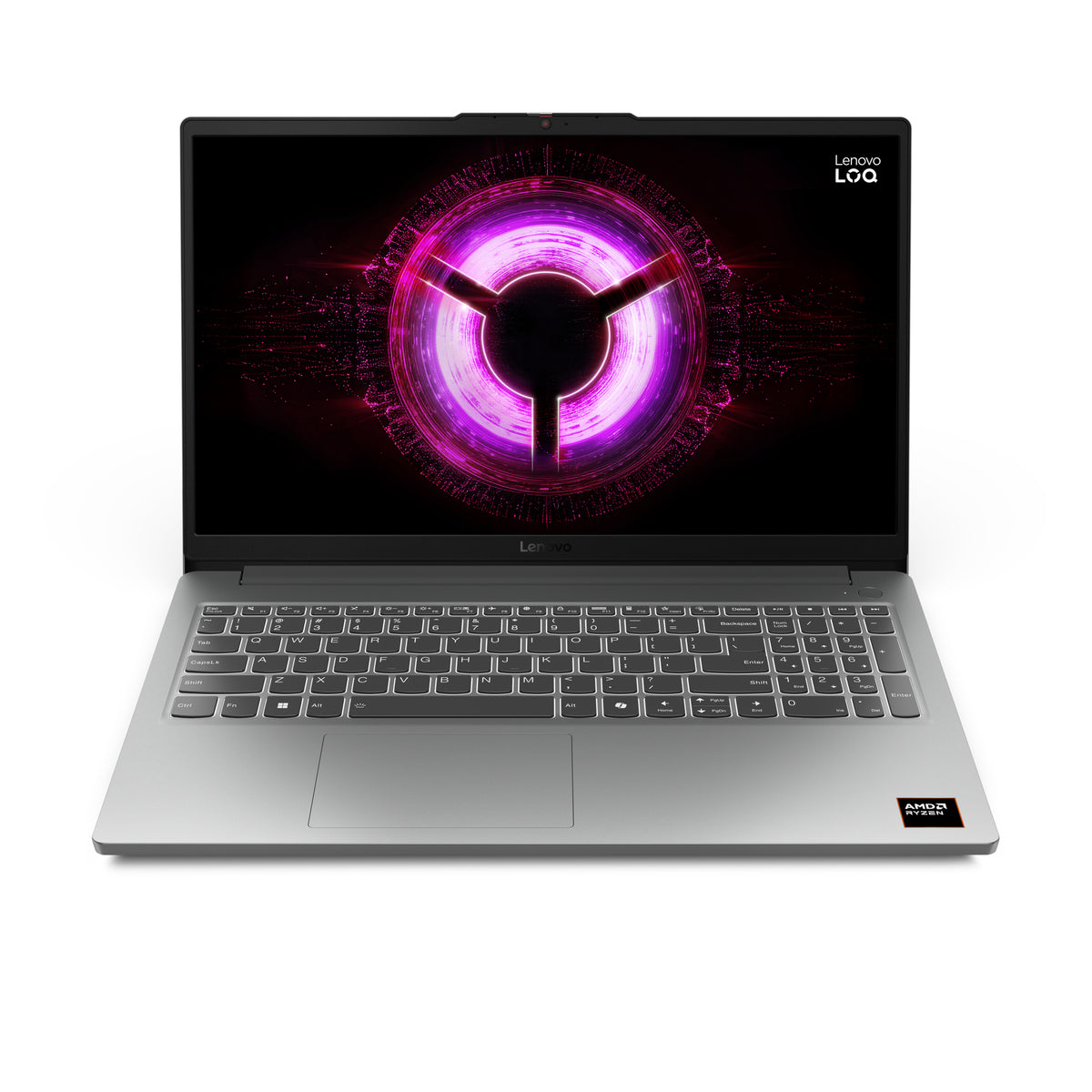 Lenovo Gaming 15.6 LOQ 15ARP10E, FHD IPS 144Hz, Procesor AMD RyzenTM 7 170 (16M Cache, up to 4.75 GHz), 16GB DDR5, 1TB SSD, GeForce RTX 4050 6GB, No OS, Luna Grey 
